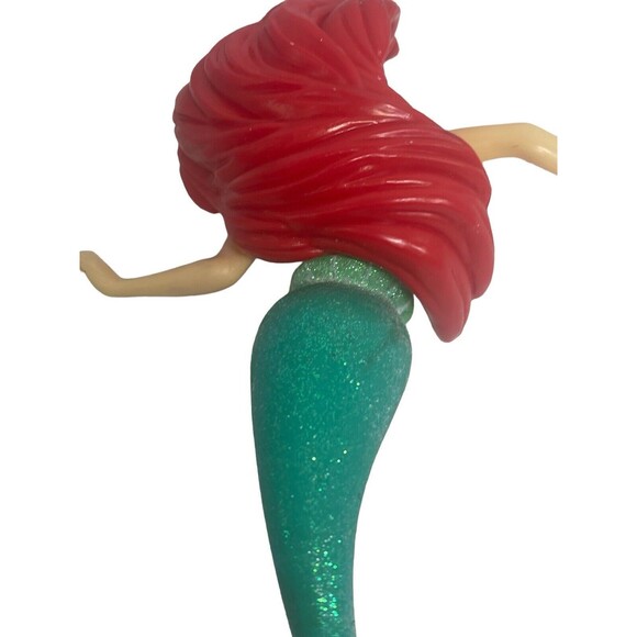 Little Mermaid Ariel Disney on Ice Figure Posable Plastic Glitter 8" - Picture 6 of 15